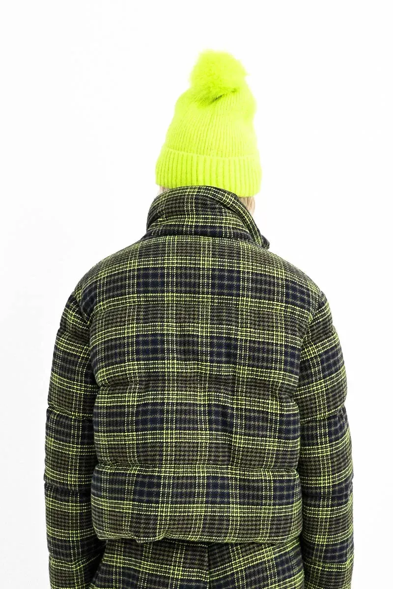 Lili Sidonio Lime Yellow Knitted Hat