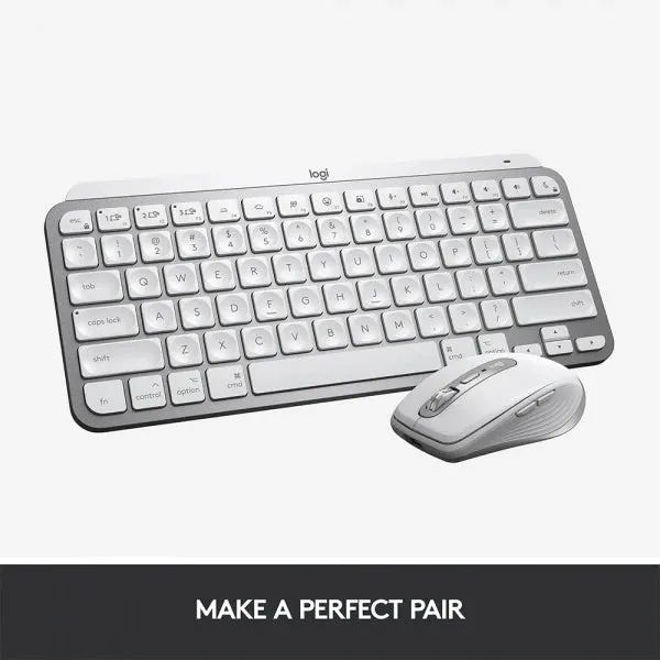 LOGITECH MX KEYS MINI FOR MAC KEYBOARD PALE GREY