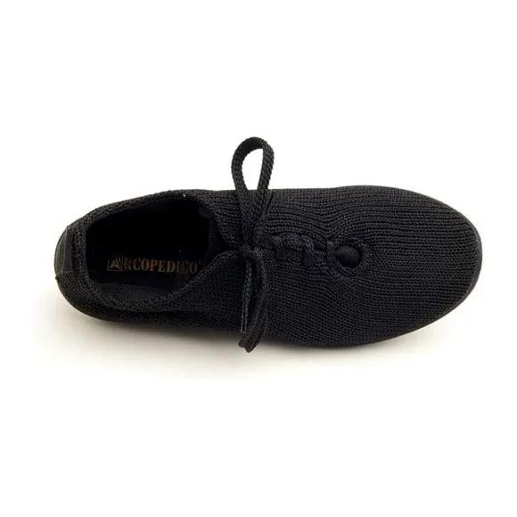 LS - Black Knit Shoe