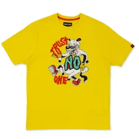 M227 Trust No One Tee - Yellow