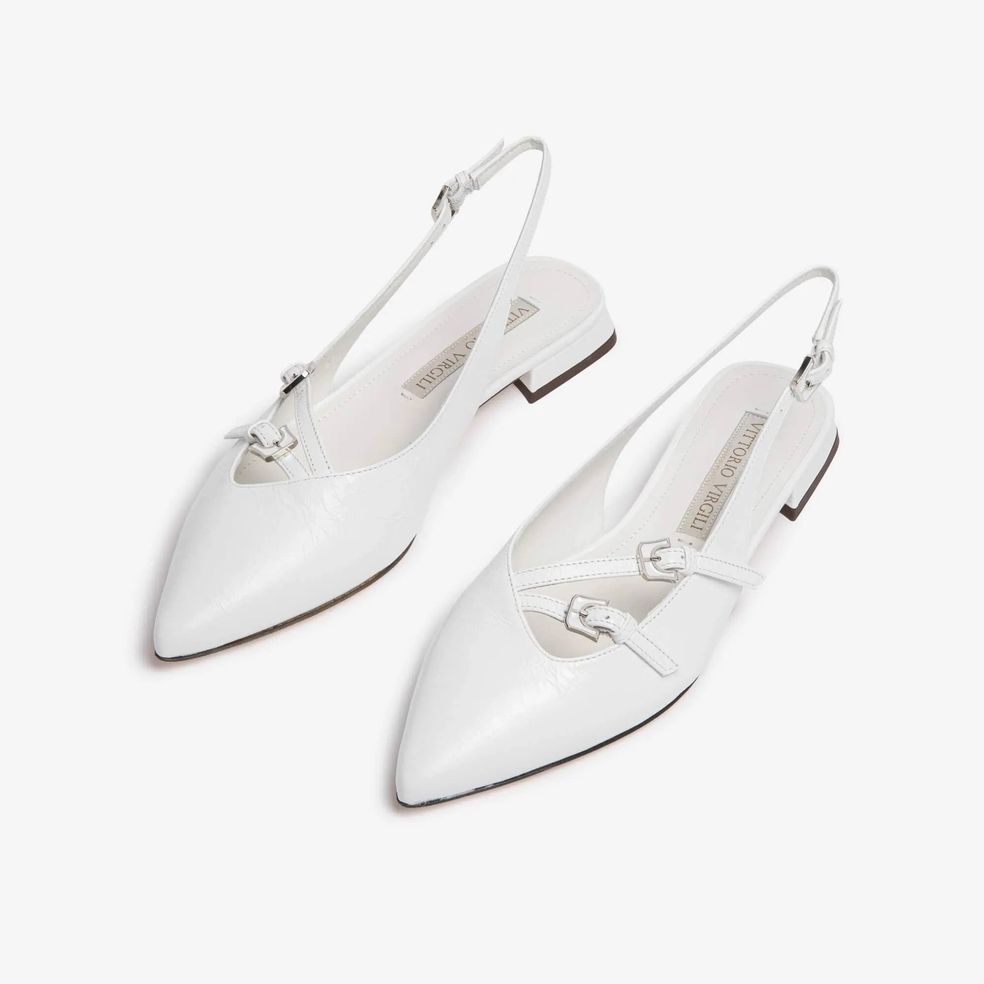 Marina | Women's leather sling back ballet flat