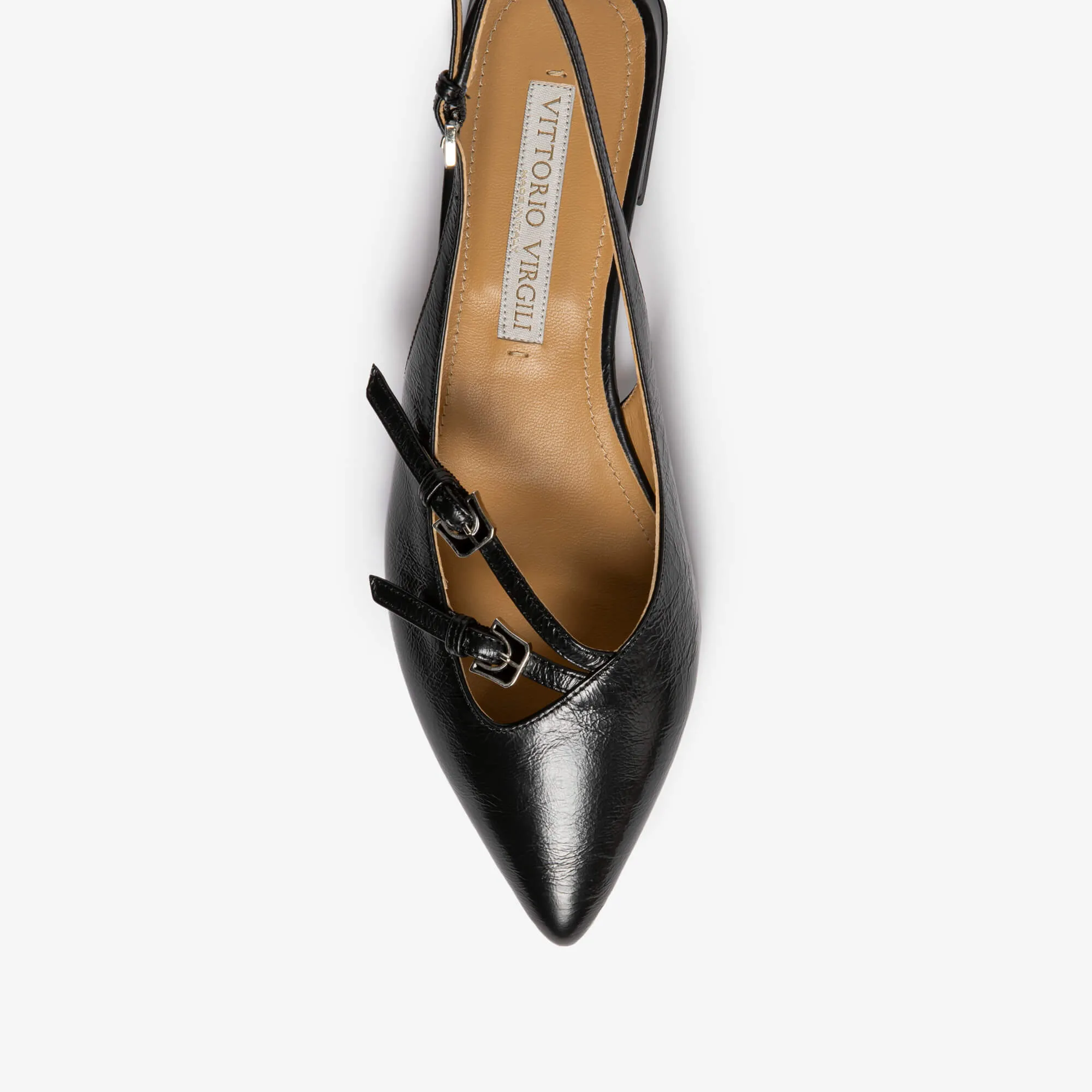 Marina | Women's leather sling back ballet flat