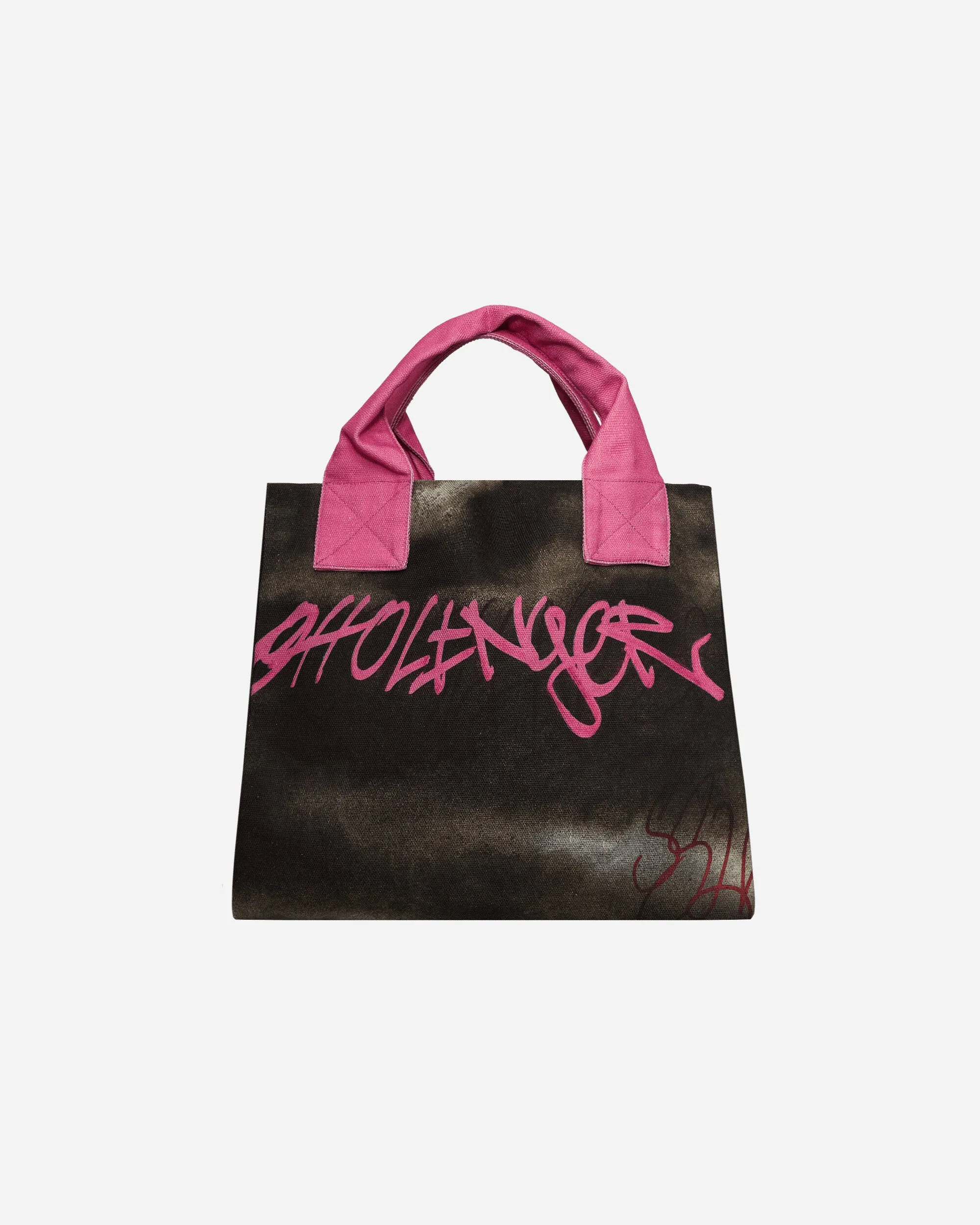 Maxi Tote Bag Pink Graffiti