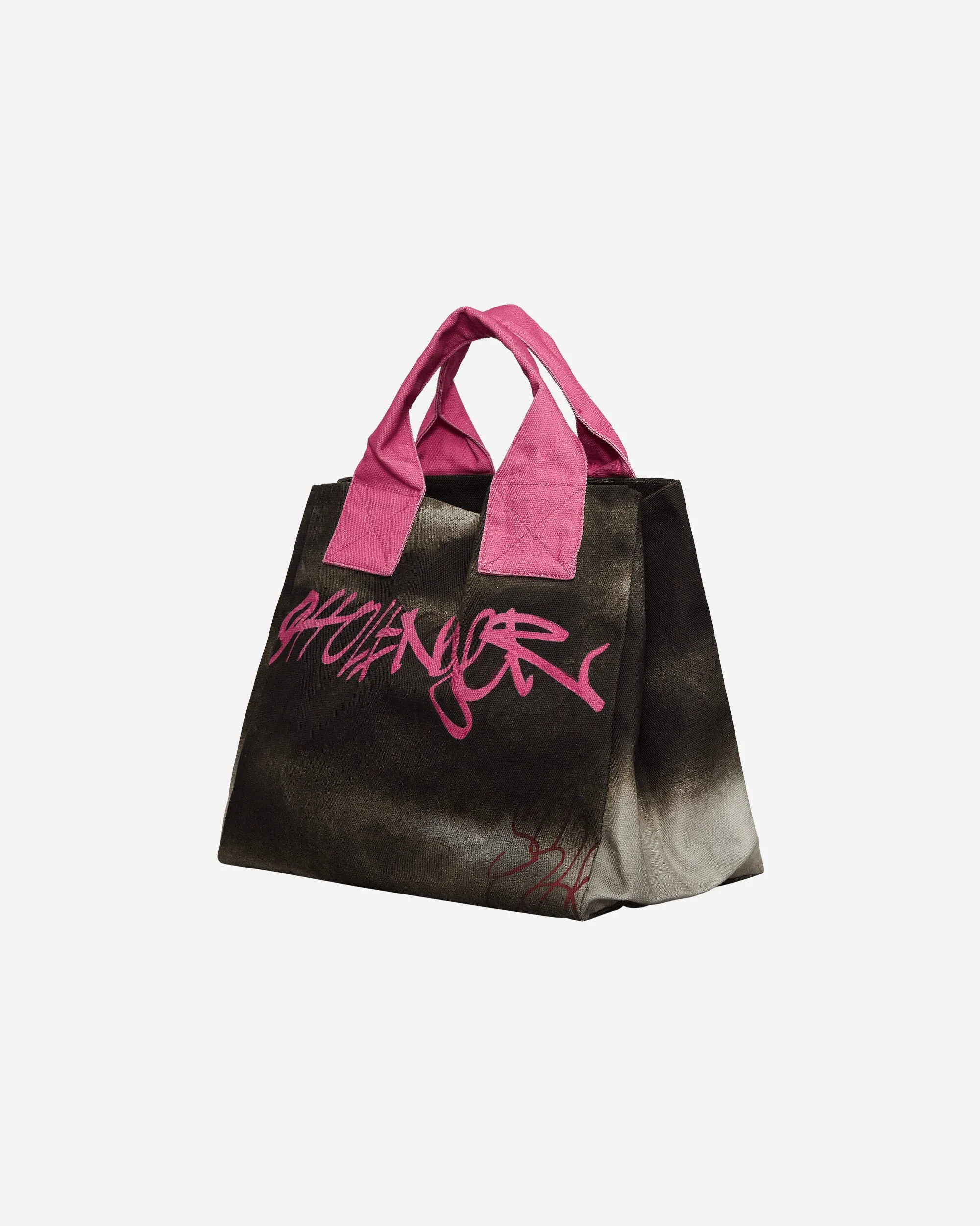 Maxi Tote Bag Pink Graffiti