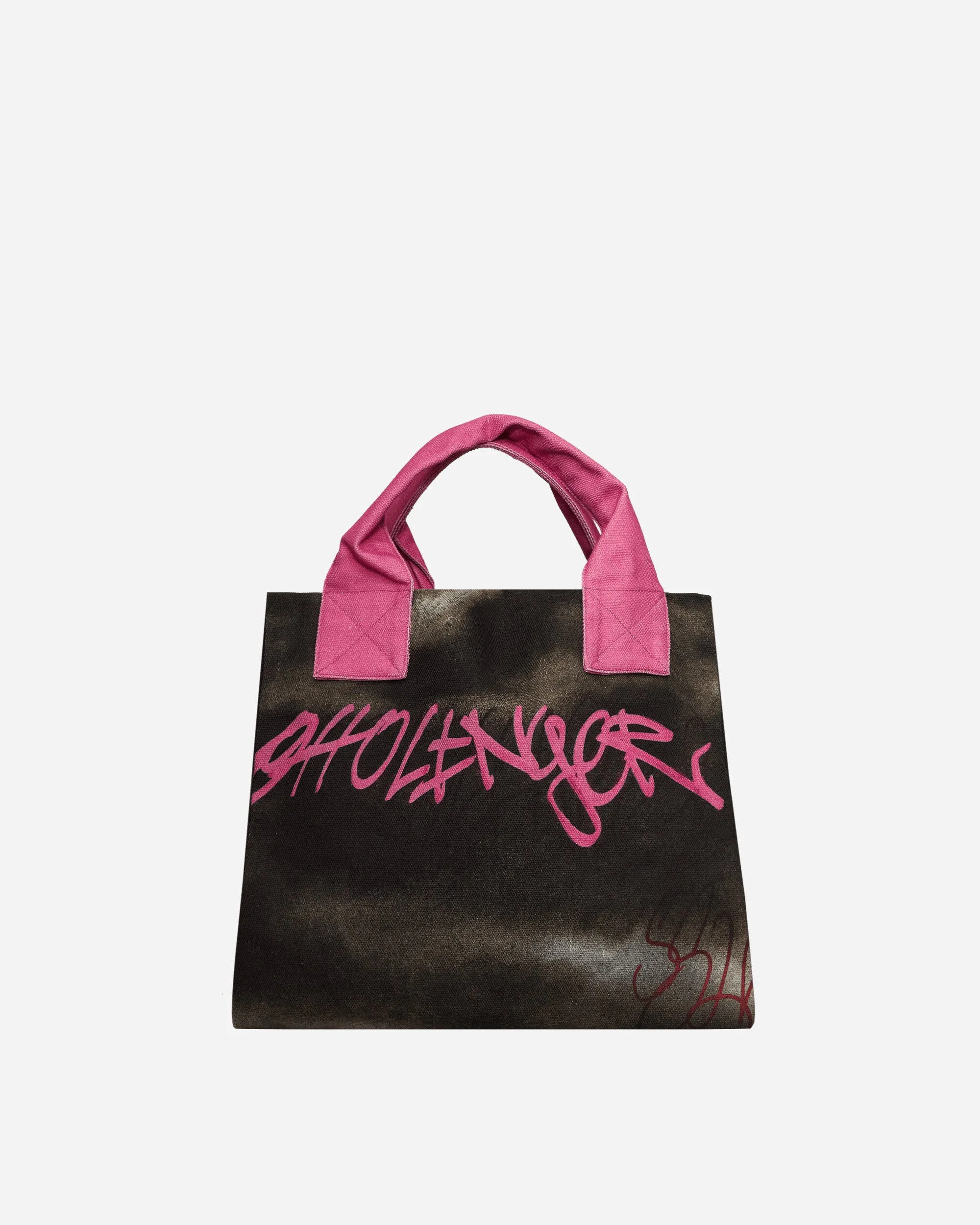 Maxi Tote Bag Pink Graffiti