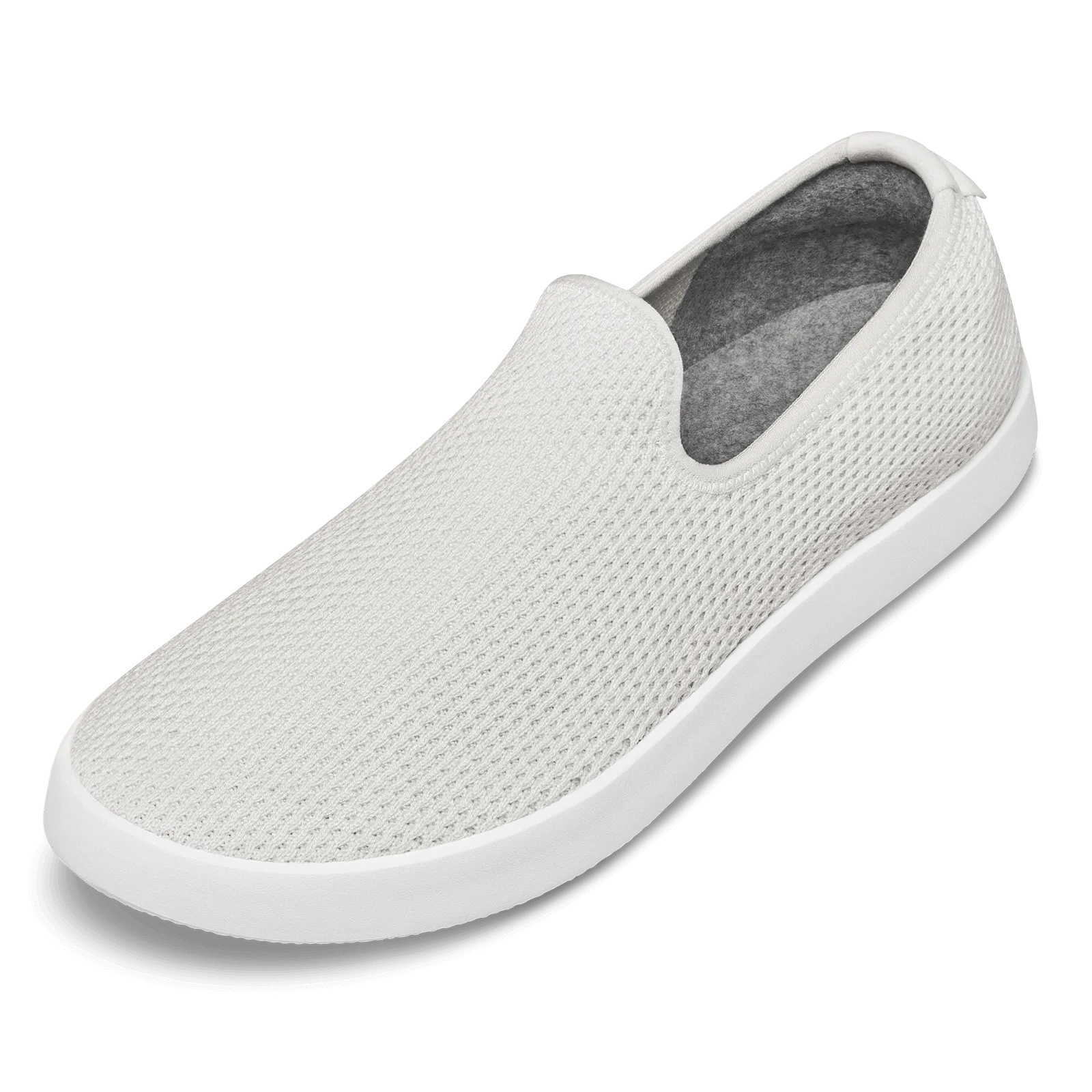 Men's Tree Loungers - Kaikoura White (White Sole)