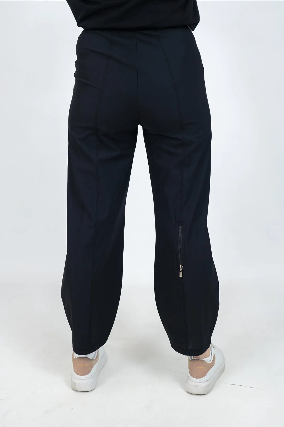 Naya Zip Leg Trouser Black