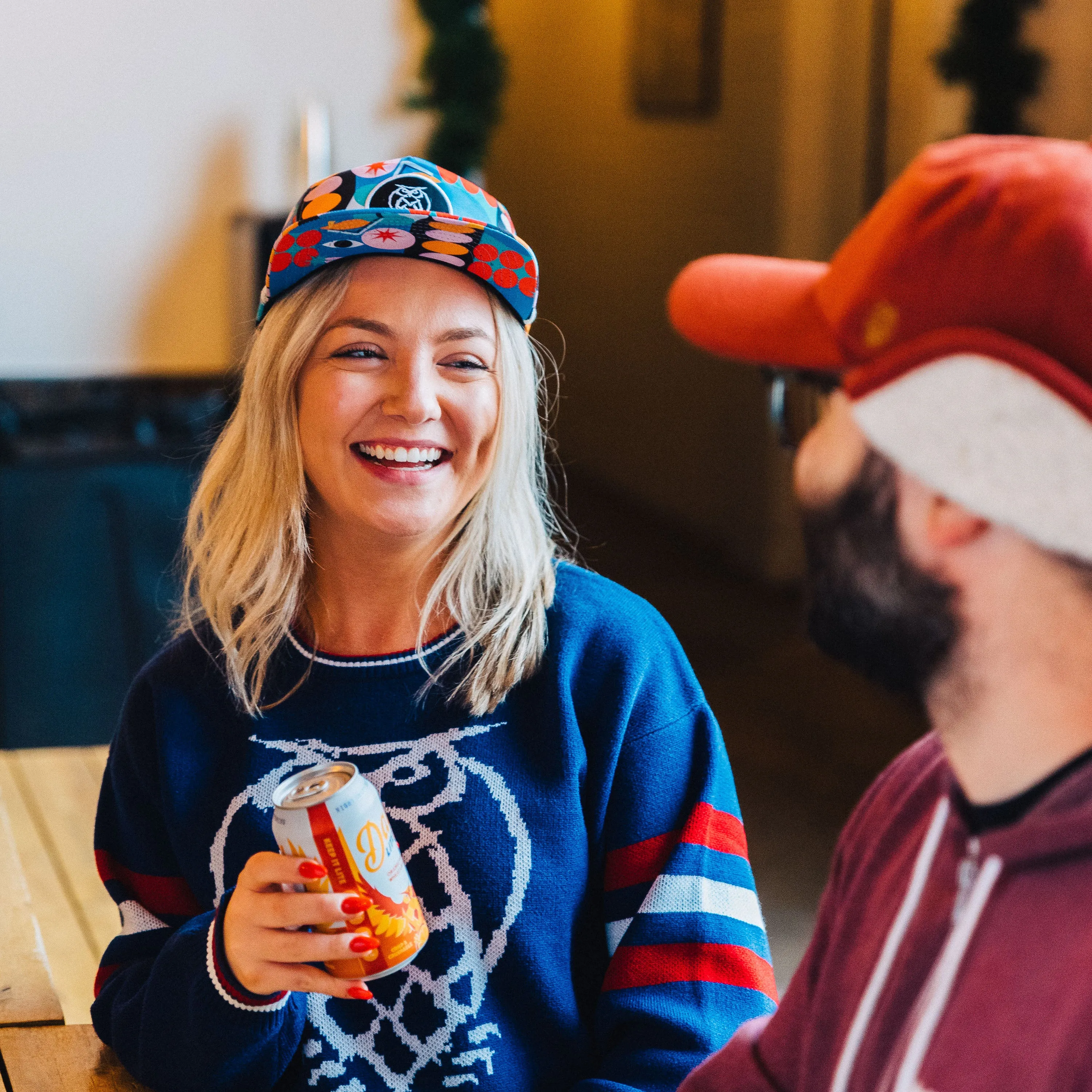 NSB Wool Earflap Cap - Burnt Orange