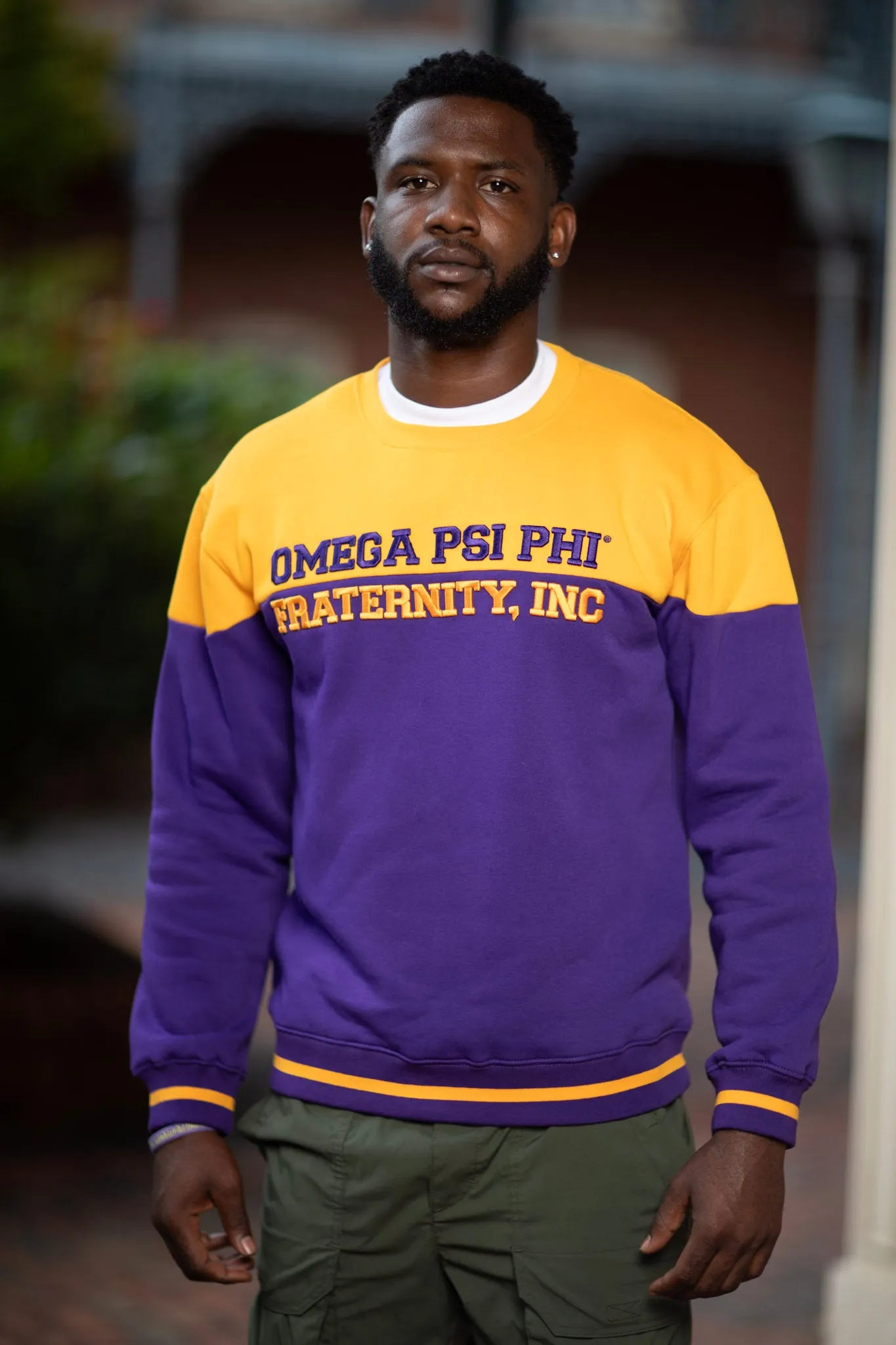 Omega Color Block Sweatshirt