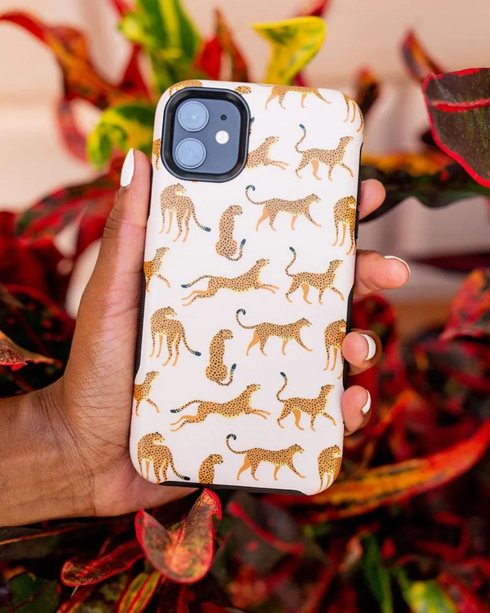 On the Prowl | Pink Leopard Print Samsung Case