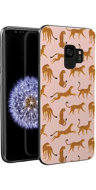 On the Prowl | Pink Leopard Print Samsung Case