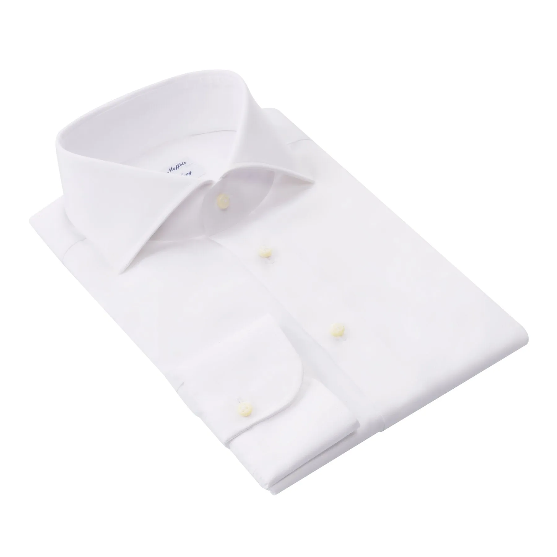 "All Day Long Collection" Classic Cotton White Shirt