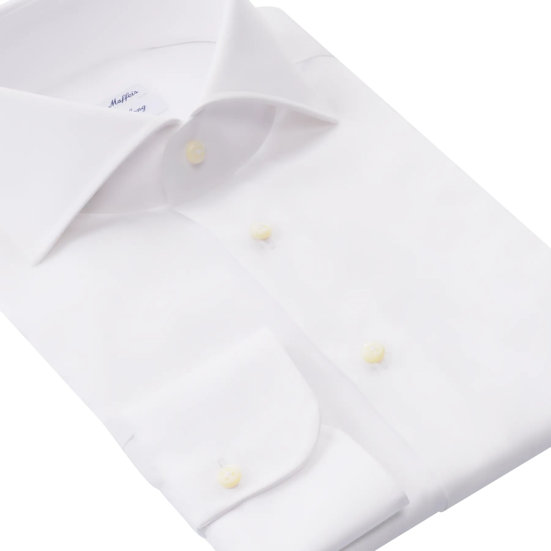 "All Day Long Collection" Classic Cotton White Shirt