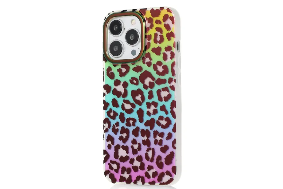 Rainbow Leopard Phone Case