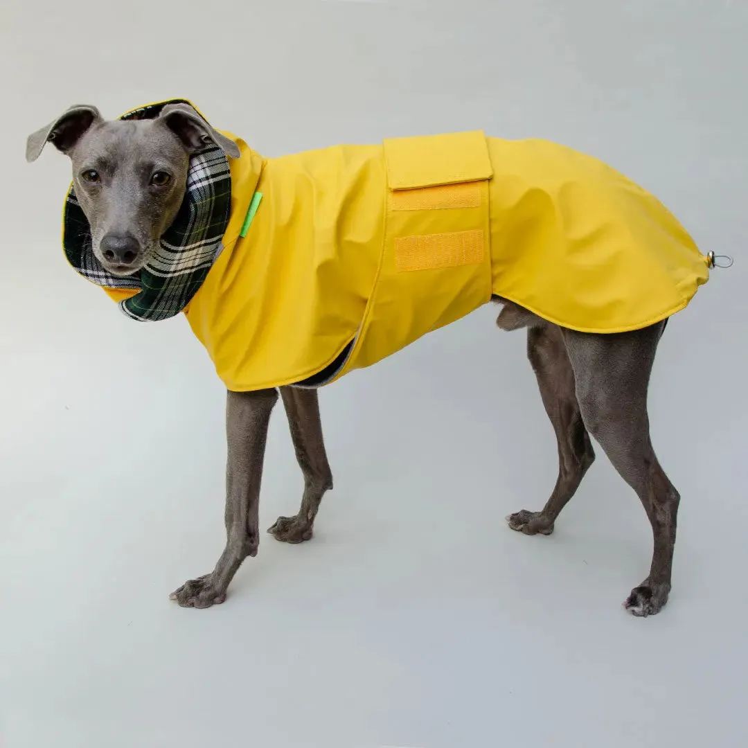 Regenmantel für Hunde "Safe From Rain" yellow