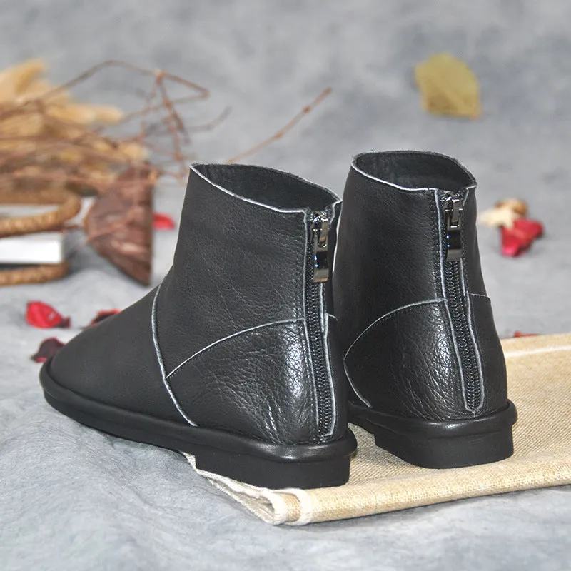 Retro Velvet Chelsea Boots-Black | Gift Shoes