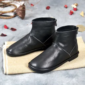 Retro Velvet Chelsea Boots-Black | Gift Shoes