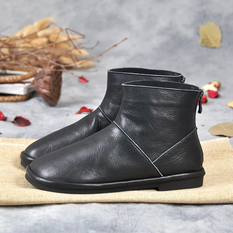 Retro Velvet Chelsea Boots-Black | Gift Shoes