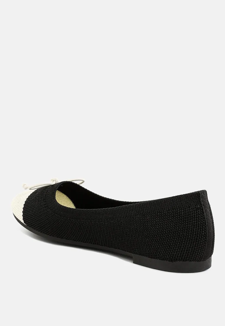 Rosario Two Tone Ballerinas