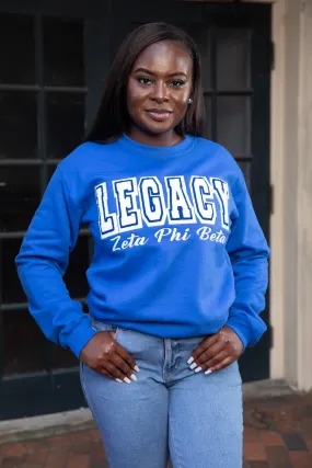 Royal Blue Legacy Sweatshirt (Unisex Sizing)