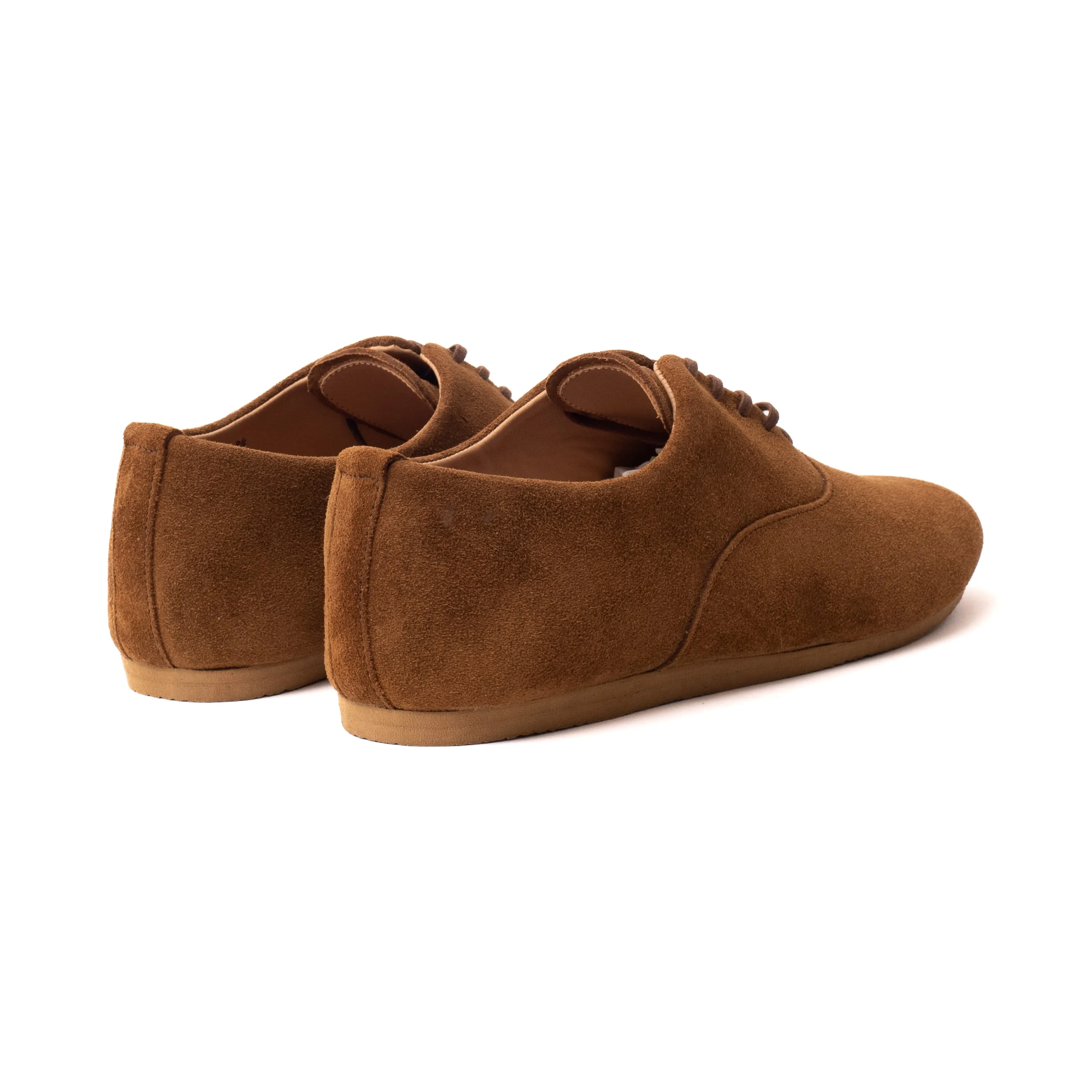 Talbot Oxford Shoe - Snuff Janus Calf Suede