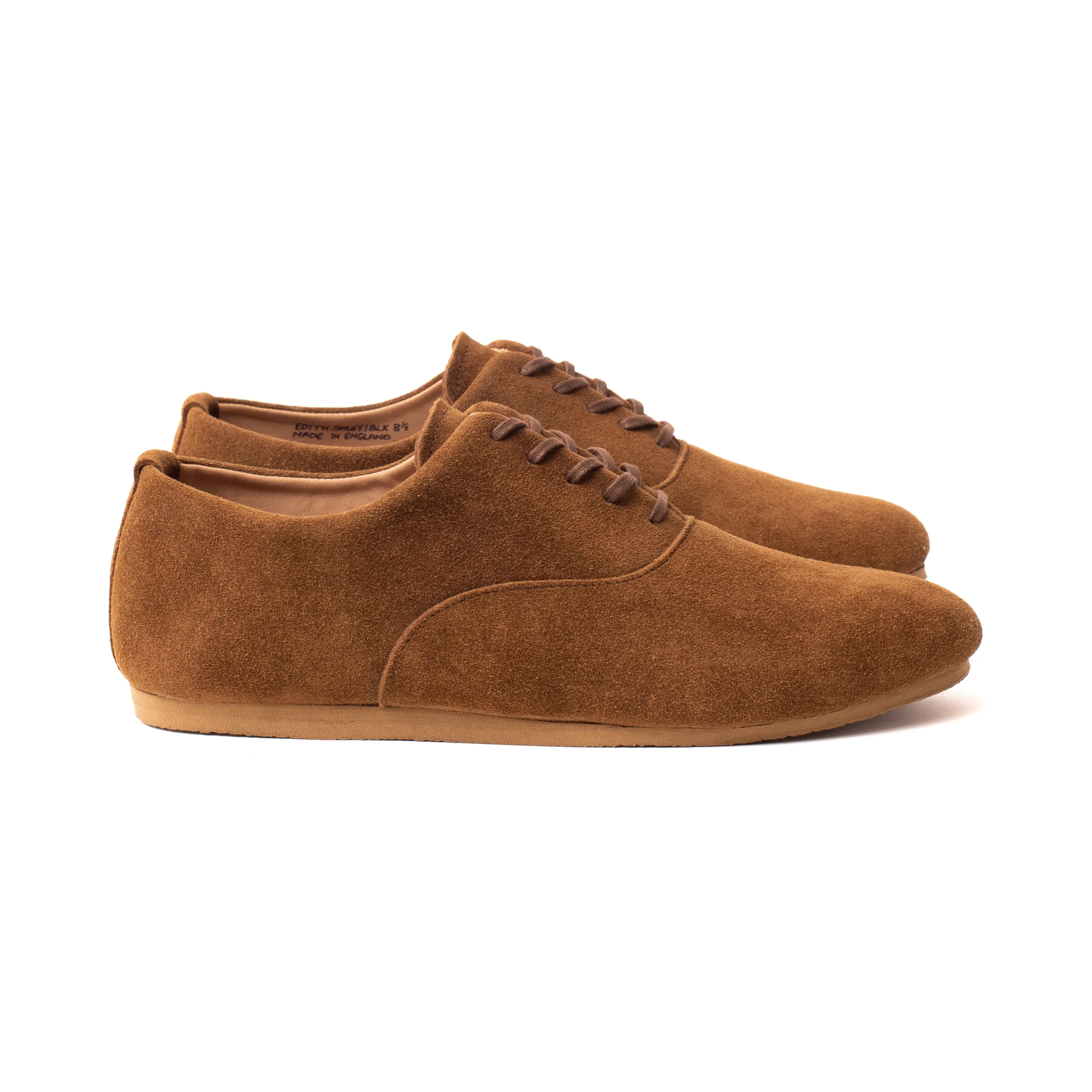 Talbot Oxford Shoe - Snuff Janus Calf Suede