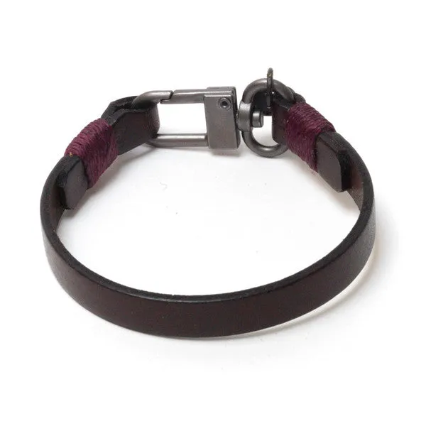 The Clean Leather Bracelet