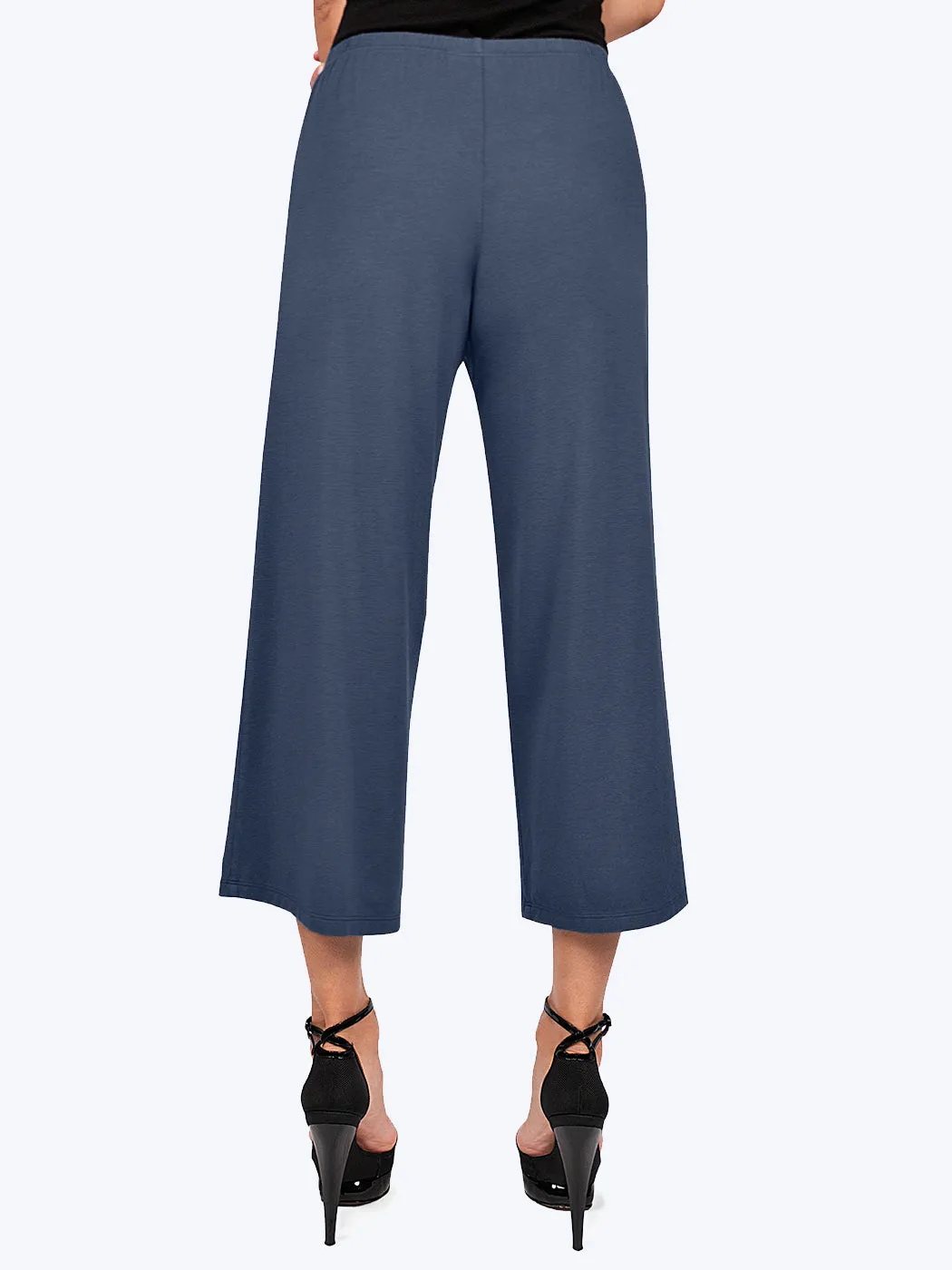 Tianello TENCEL™ Whisper Knit Flood Pant