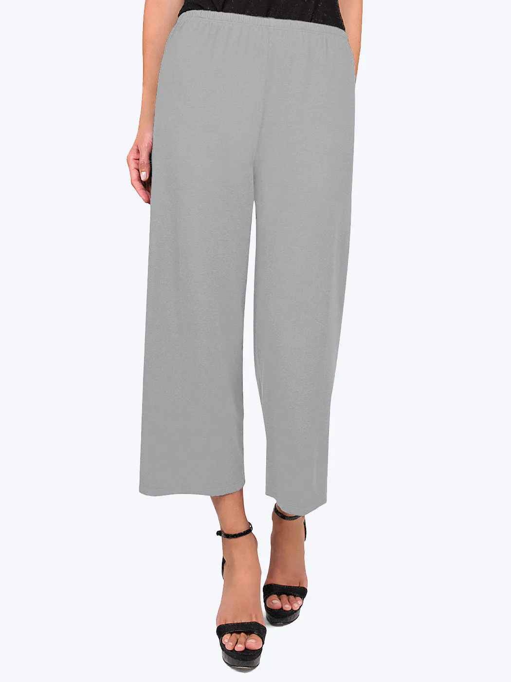 Tianello TENCEL™ Whisper Knit Flood Pant