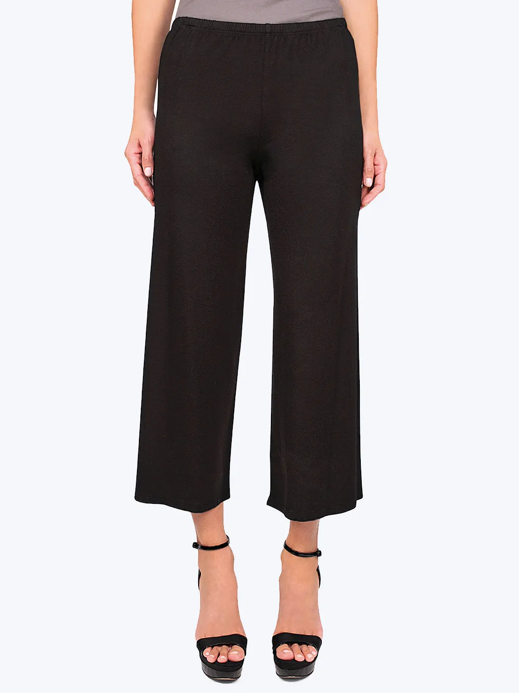 Tianello TENCEL™ Whisper Knit Flood Pant