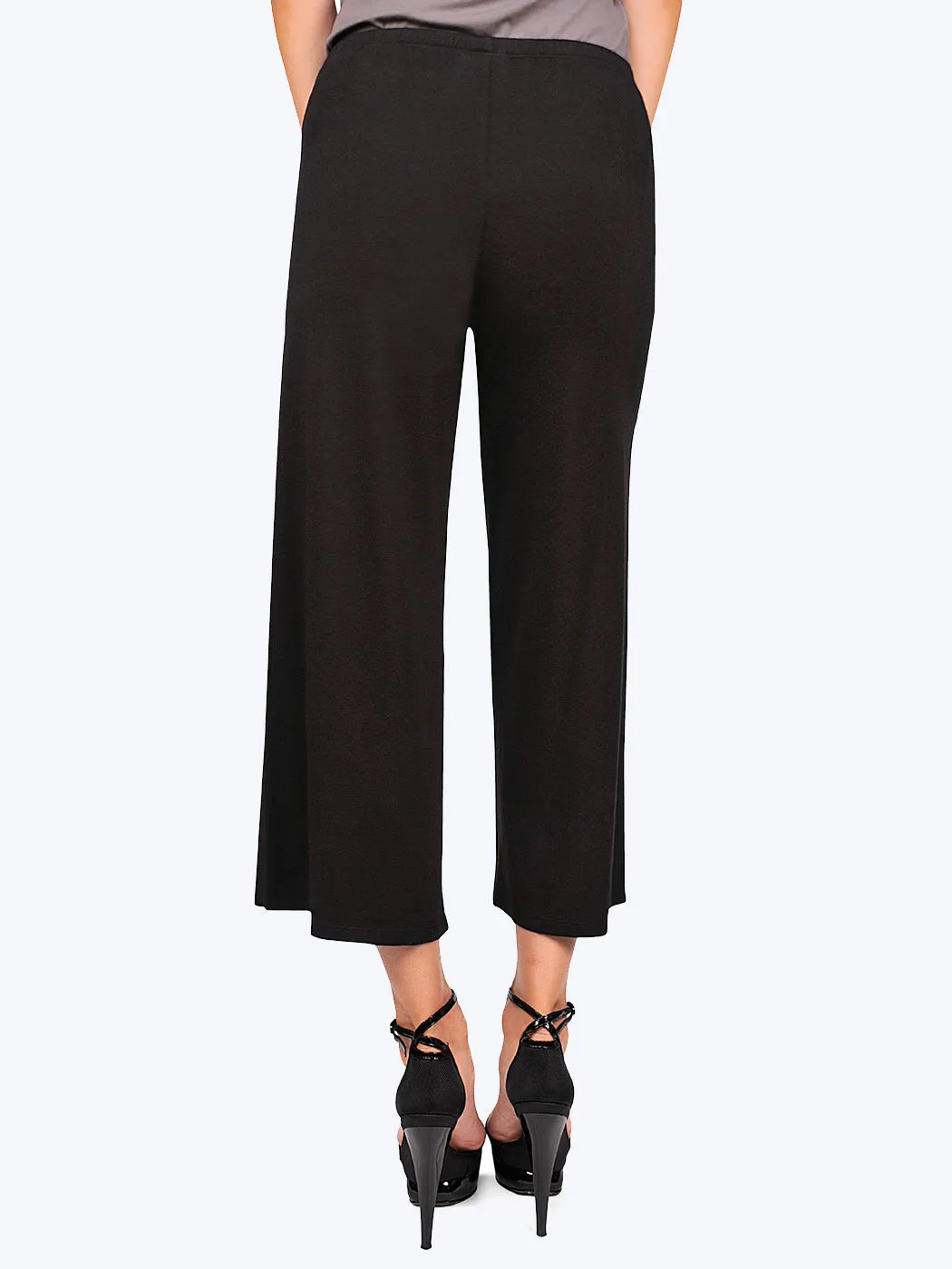 Tianello TENCEL™ Whisper Knit Flood Pant