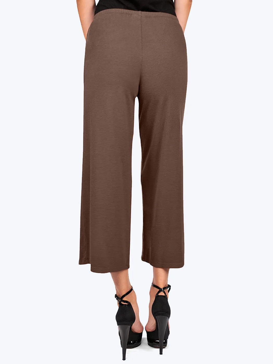 Tianello TENCEL™ Whisper Knit Flood Pant