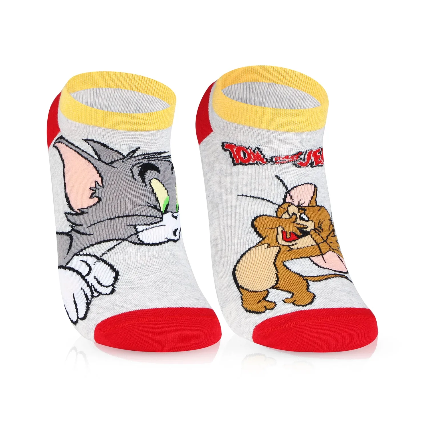 Tom & Jerry Unisex Cotton Socks - Pack Of 4