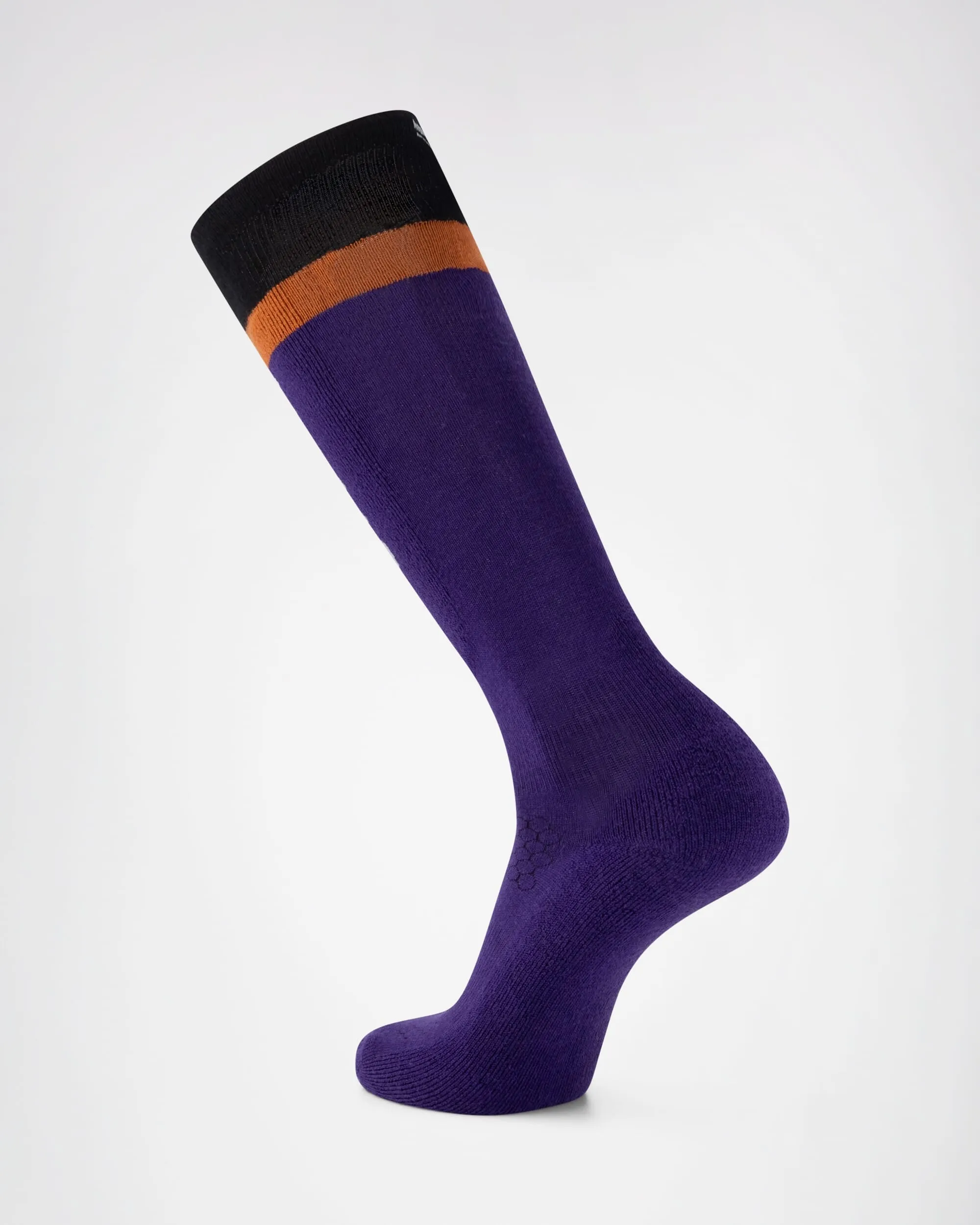 Ultra Cushion Merino Snow Sock - Violet