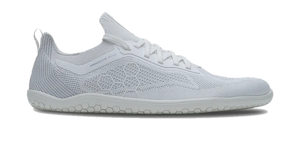 Vivobarefoot Men's Primus Lite Knit Bright White