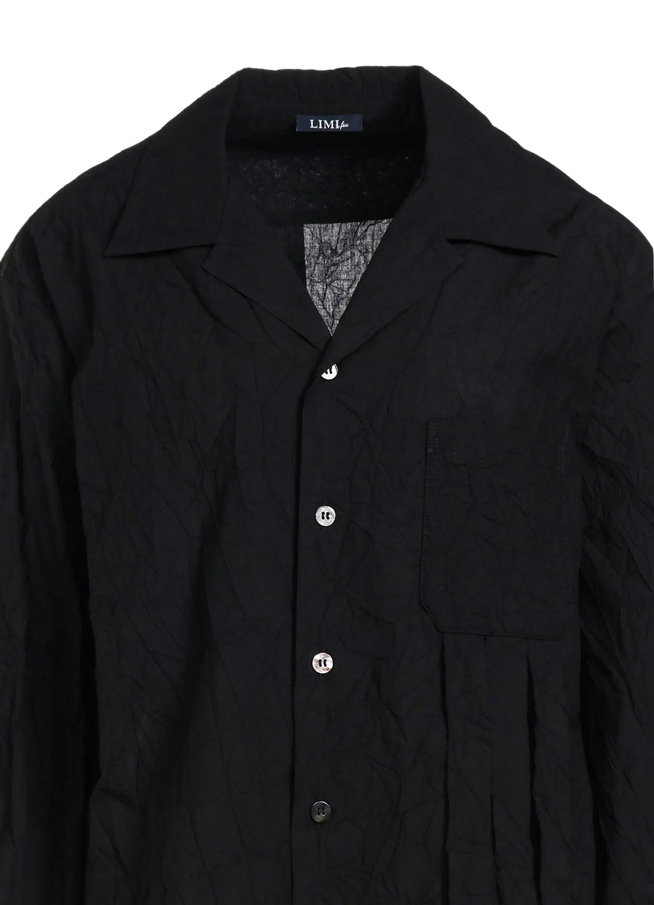 WASHER TYPEWRITER FRINGE SHIRT