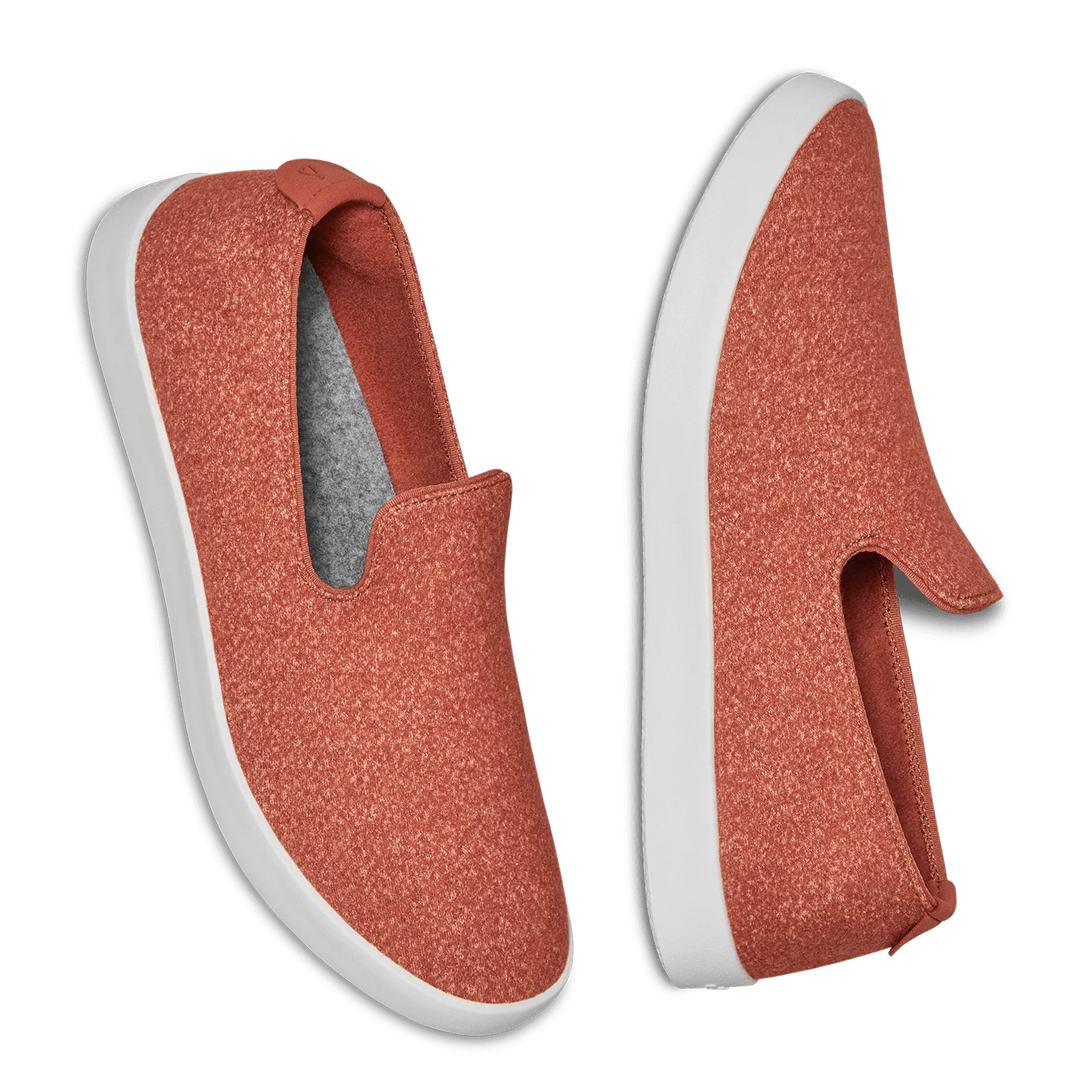 Women's Wool Loungers - Diablo (White Sole)