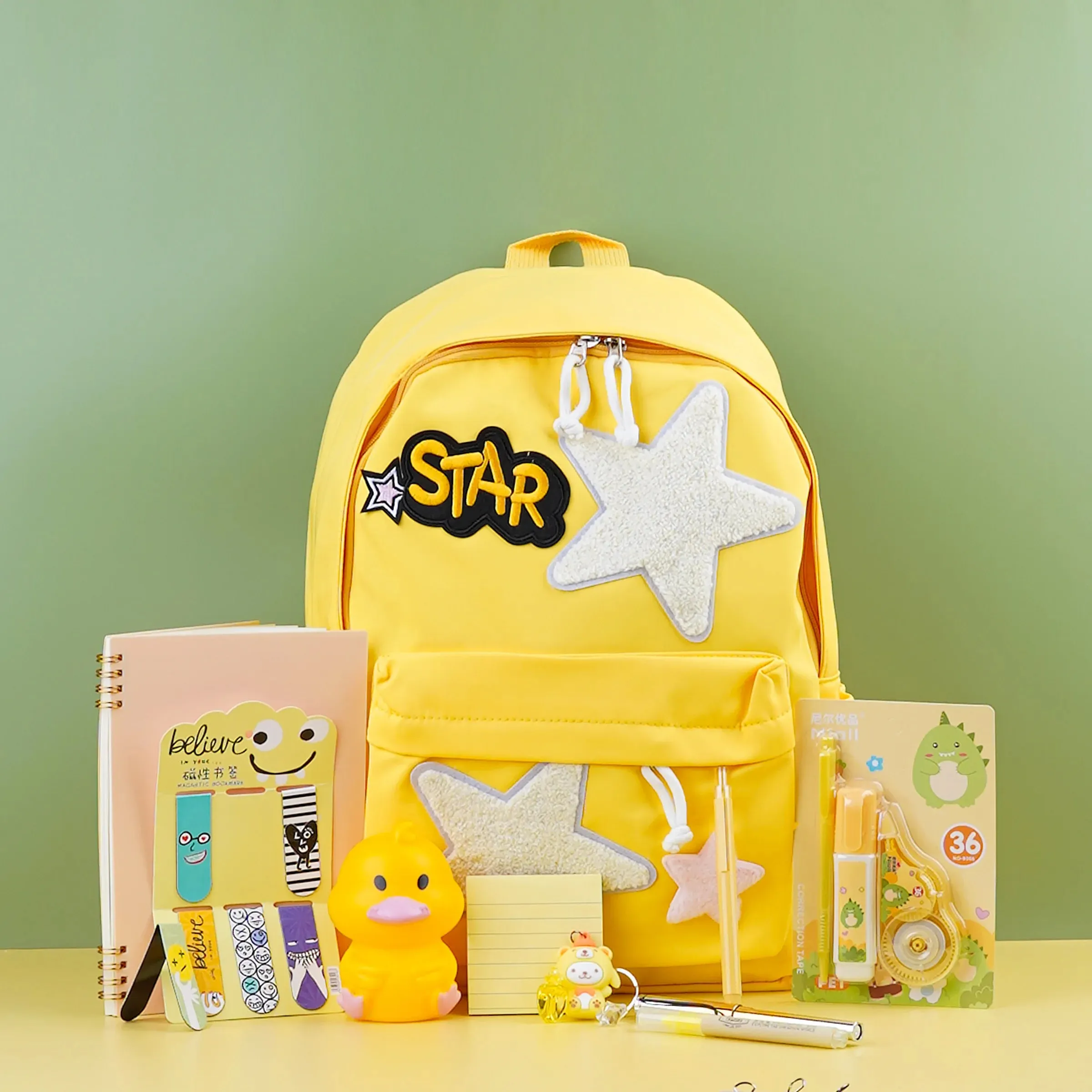 Yellow Star Stationery Bundle